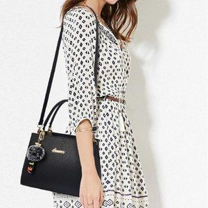 Forever 21 Peasant Blouse Dress with geometric pattern (size M)